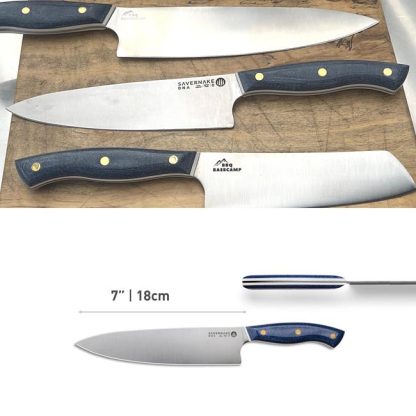 Savernake X BBQ Basecamp Knives - 18cm Chef's Knife